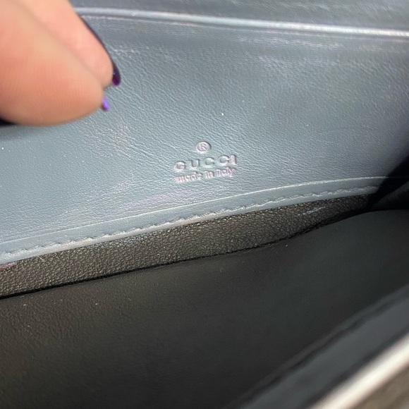 EUC Gucci Guccissima Long Wallet w/COA (Painted) - Picture 7 of 11